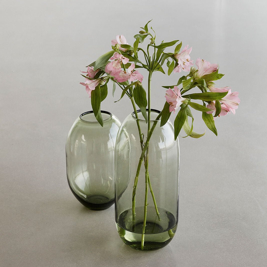 Hübsch Moss Vas Grön 2 - Pack - Azalea Home