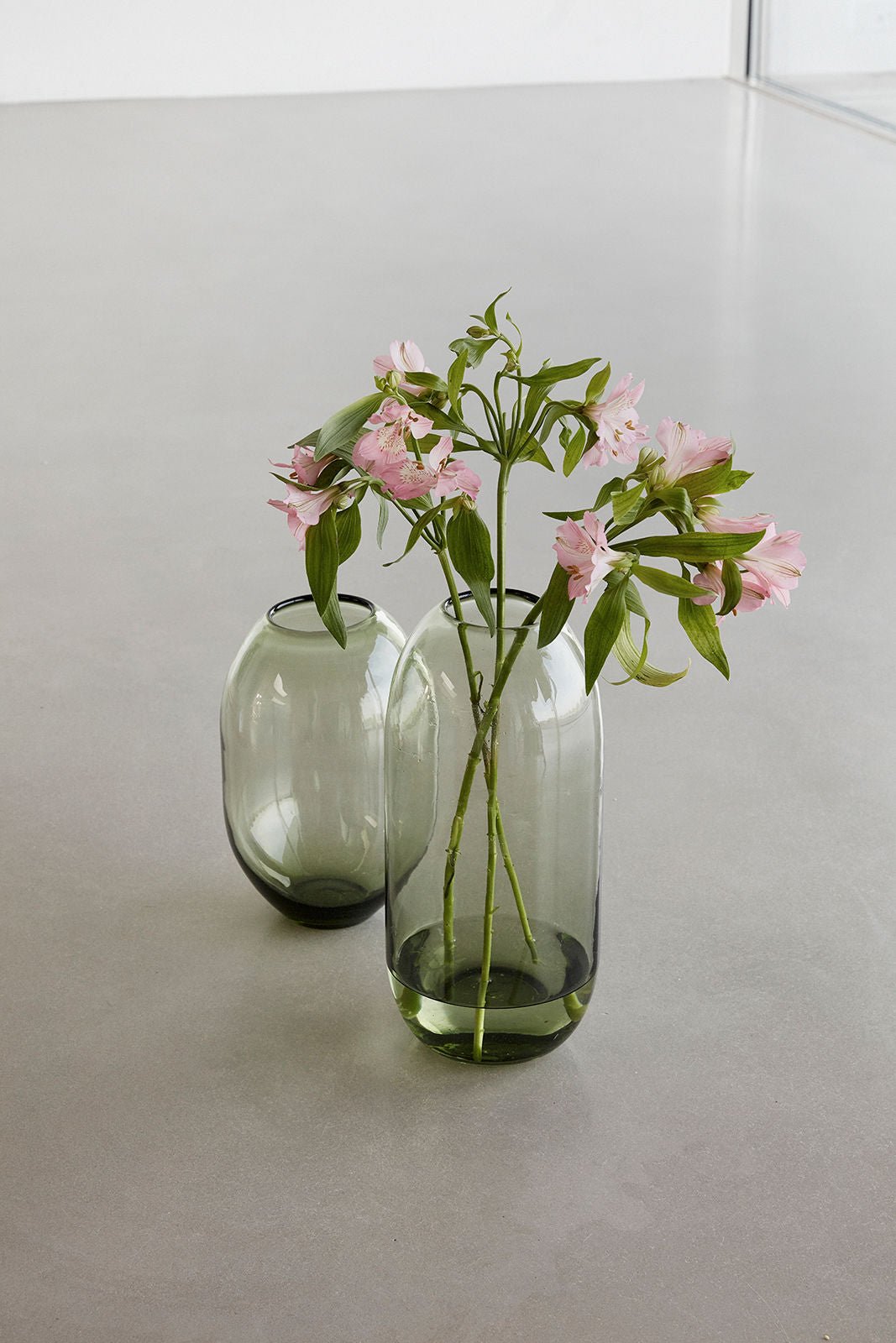 Hübsch Moss Vas Grön 2 - Pack - Azalea Home