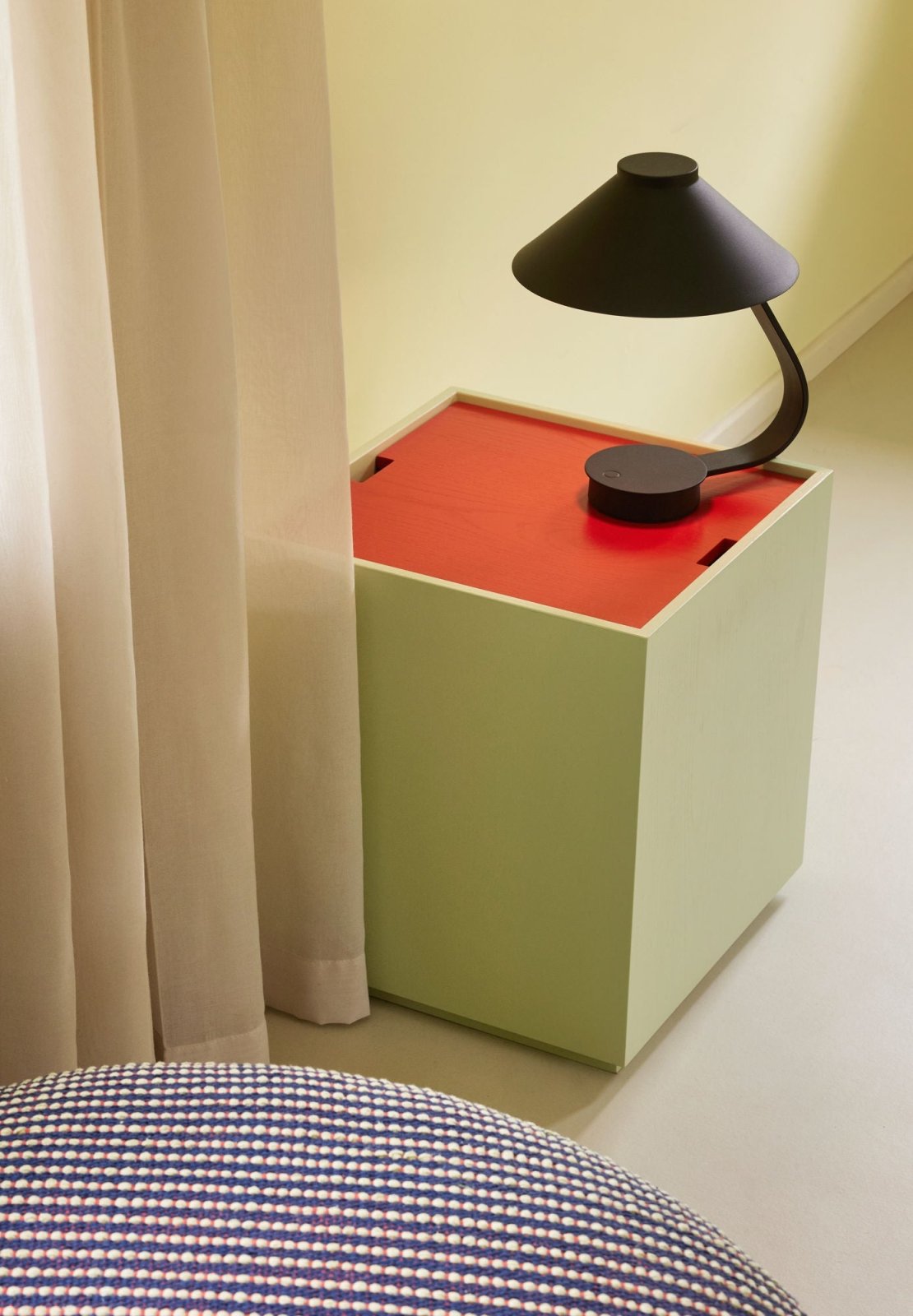 Hübsch Muri Bordslampa, Svart - Azalea Home