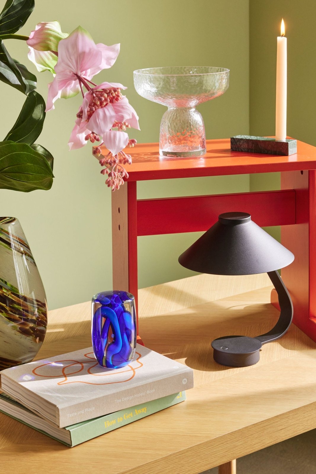 Hübsch Muri Bordslampa, Svart - Azalea Home