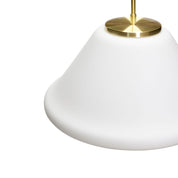 Hübsch Muse Pendel Triangulär, Vit - Azalea Home