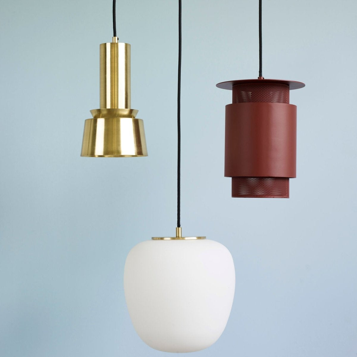 Hübsch Muse Taklampa Ø25, Vit - Azalea Home
