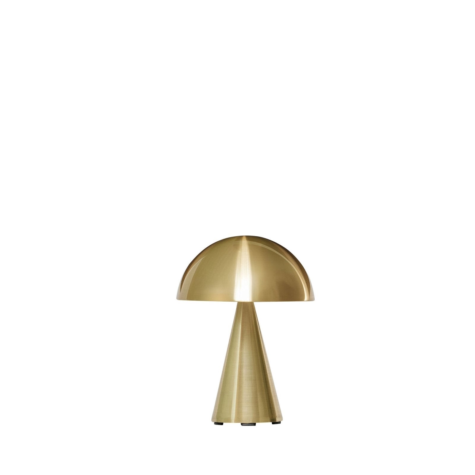 Hübsch Mush Bärbar Bordslampa, Mässing - Azalea Home