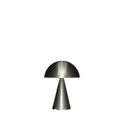 Hübsch Mush Bärbar Bordslampa, Nickel - Azalea Home