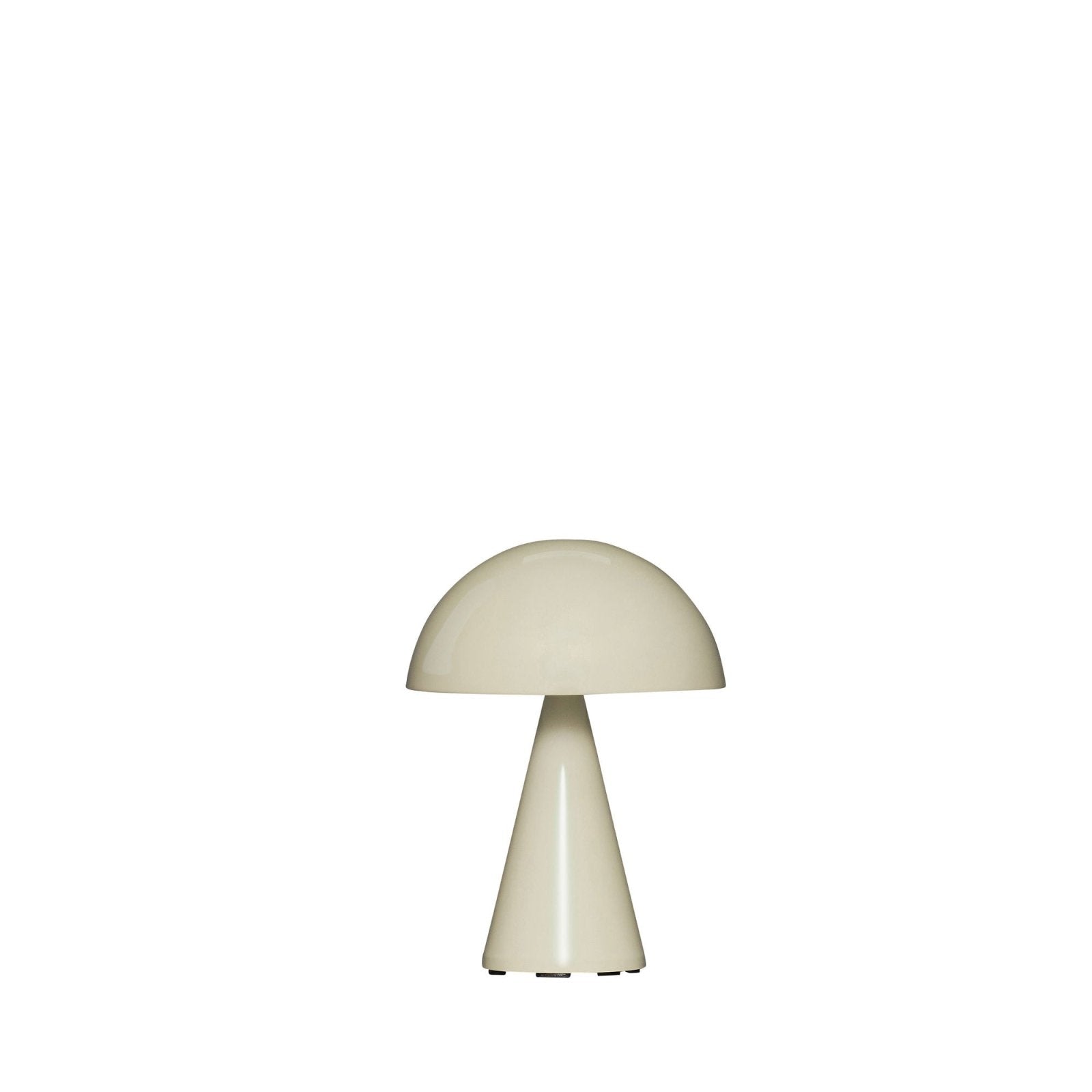 Hübsch Mush Bärbar Bordslampa, Sand - Azalea Home