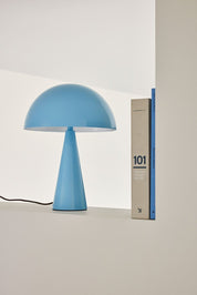 Hübsch Mush Mini Bordslampa, Ljusblå - Azalea Home