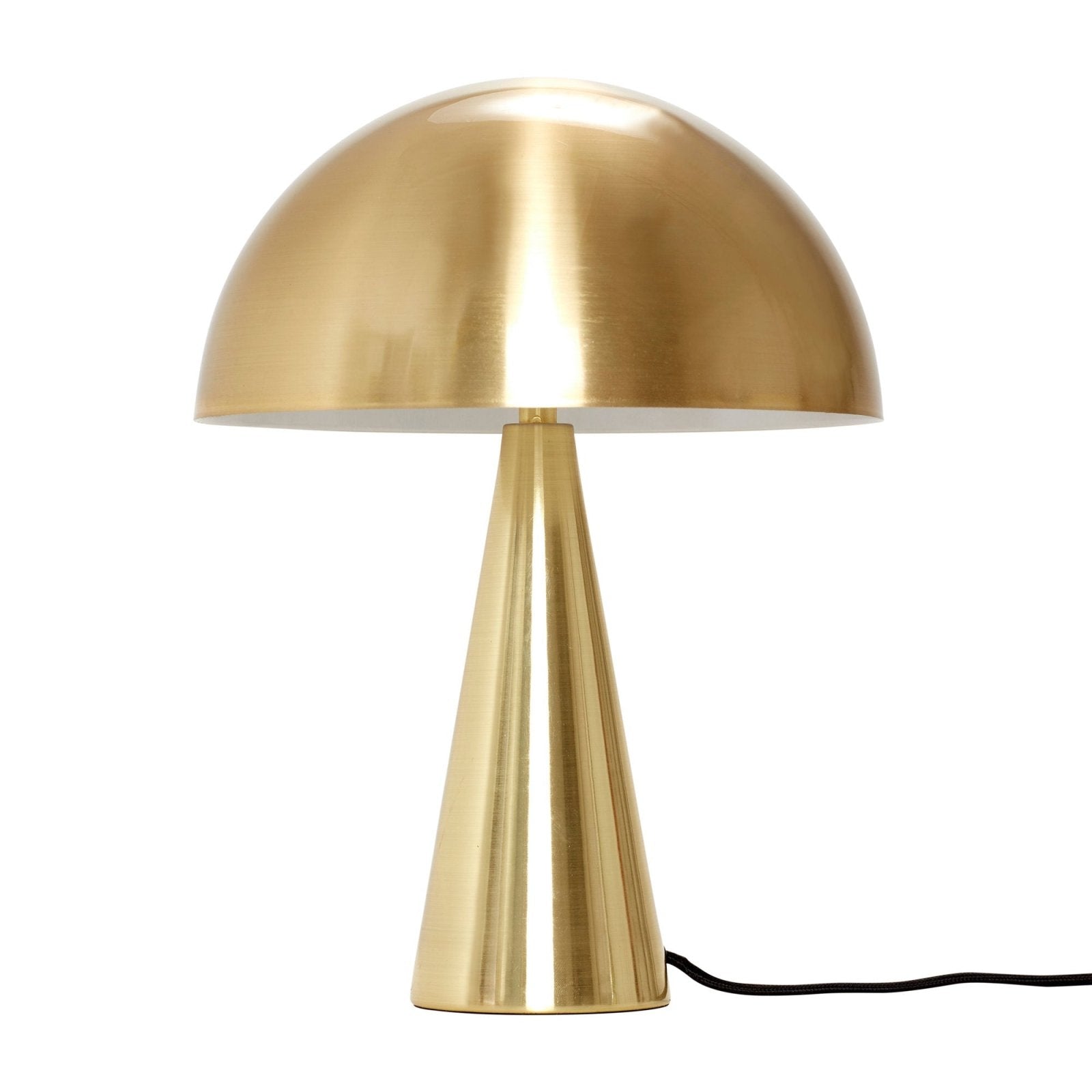 Hübsch Mush Mini Bordslampa, Mässing - Azalea Home