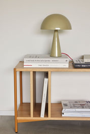 Hübsch Mush Mini Bordslampa, Sand - Azalea Home