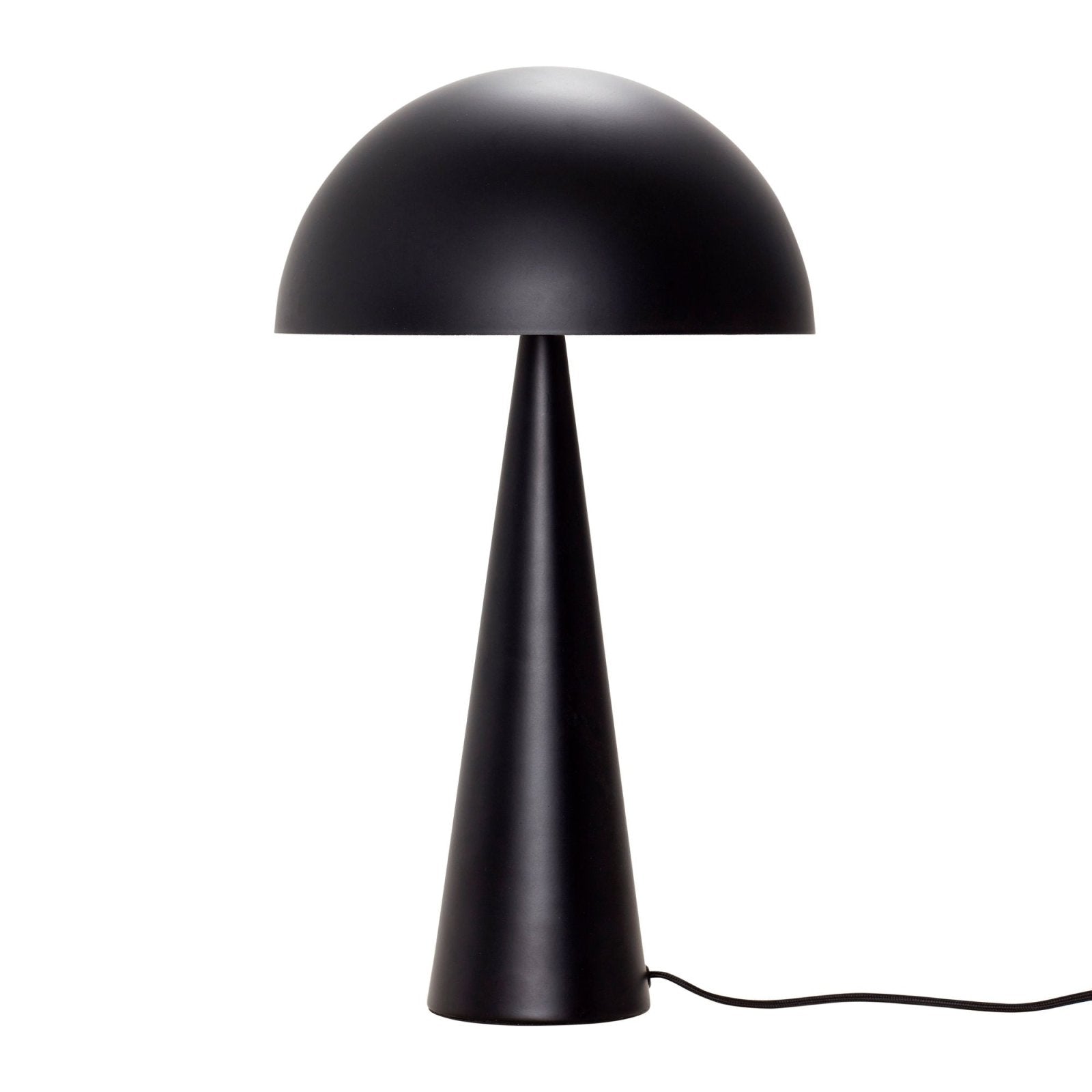 Hübsch Mush Tall Bordslampa, Svart - Azalea Home