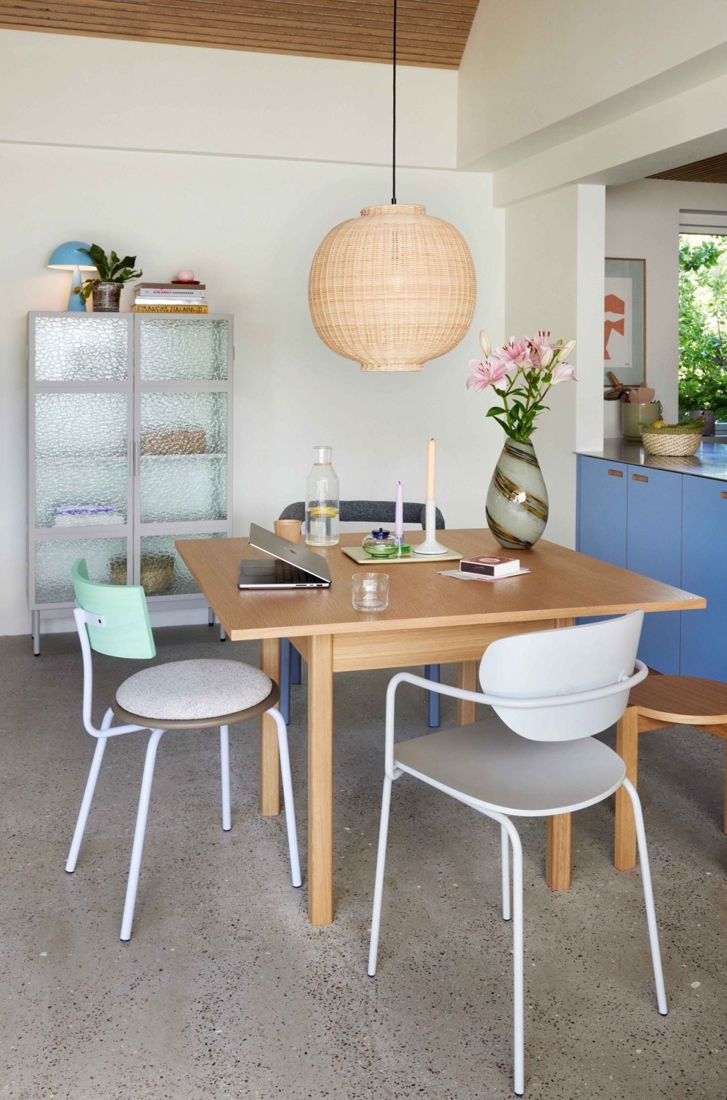 Hübsch Muted Sittdyna, Sand - Azalea Home