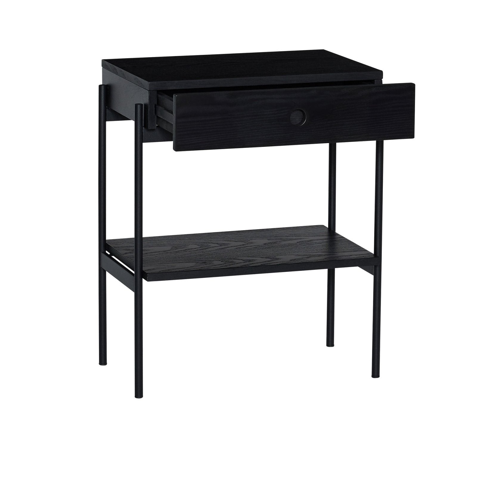 Hübsch Noir Sängbord, Svart - Azalea Home