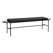 Hübsch Norm Bänk Svart, 180 CM - Azalea Home