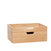 Hübsch Note Förvaringslåda 2 - Pack, Natur - Azalea Home