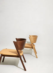 Hübsch Oblique Loungestol, Natur - Azalea Home