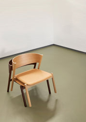 Hübsch Oblique Loungestol, Natur - Azalea Home