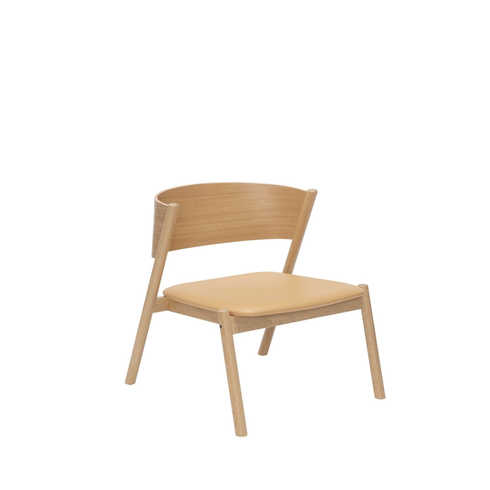 Hübsch Oblique Loungestol, Natur - Azalea Home