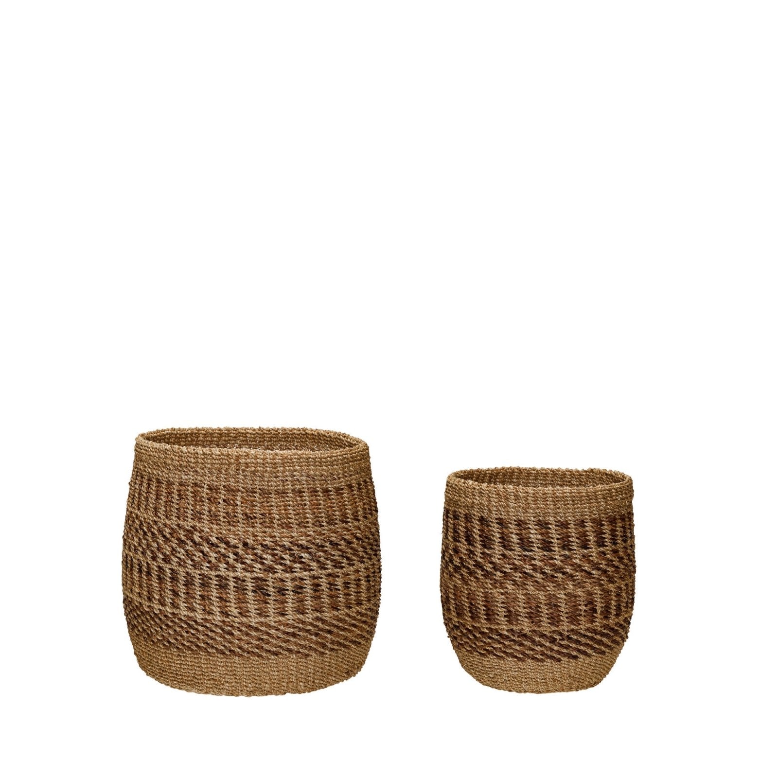 Hübsch Ochre Förvaringskorg 2 - Pack, Ochre - Azalea Home