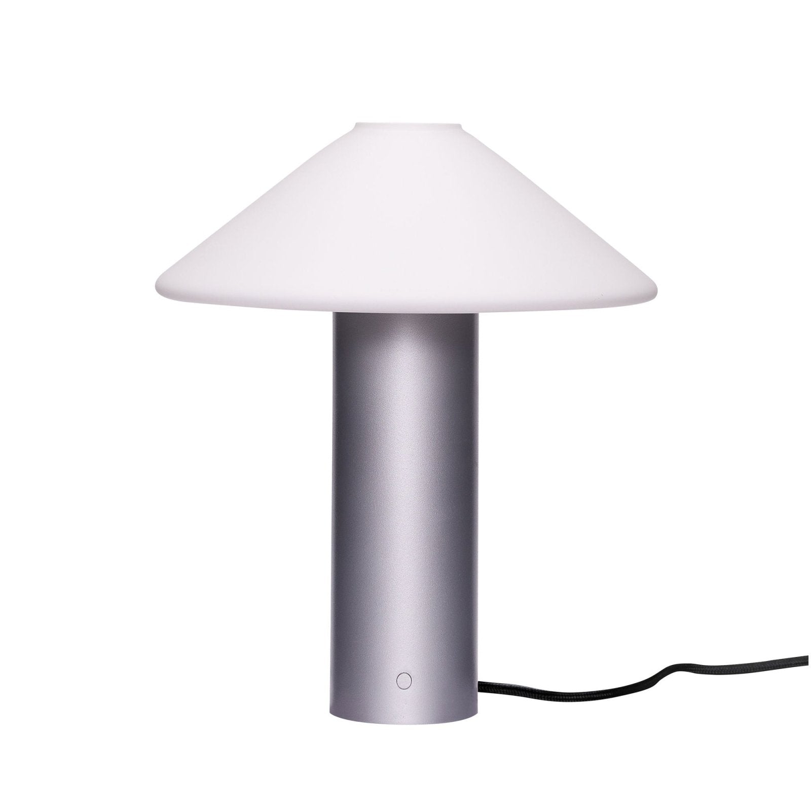 Hübsch Orbit Bordslampa, Metallic silver - Azalea Home