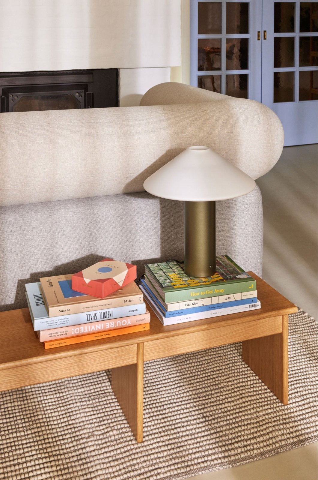 Hübsch Orbit Bordslampa, Mörkgrön - Azalea Home
