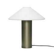 Hübsch Orbit Bordslampa, Mörkgrön - Azalea Home