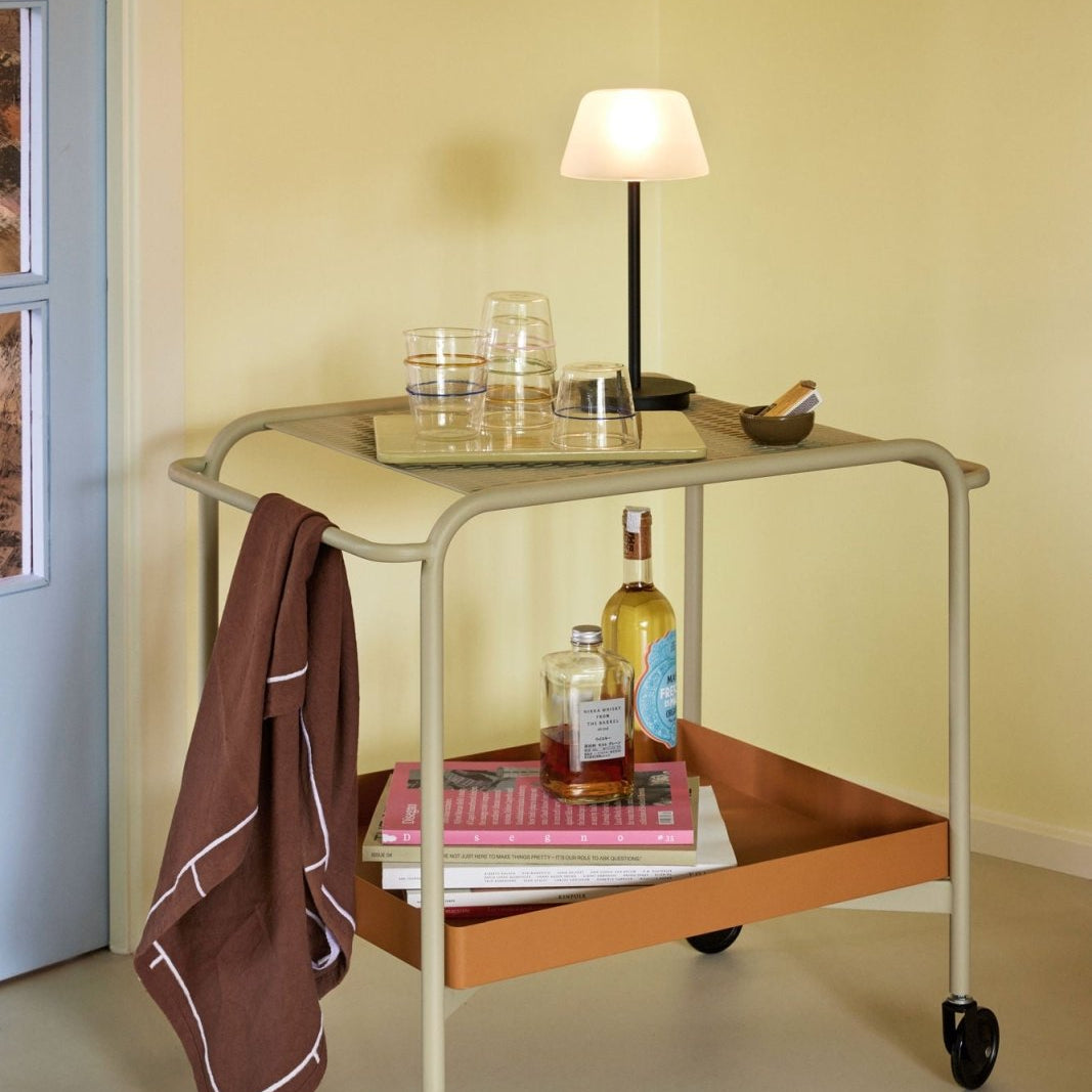 Hübsch Orbit Dricksglas, Gul - Azalea Home