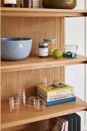 Hübsch Orbit Dricksglas, Rosa - Azalea Home