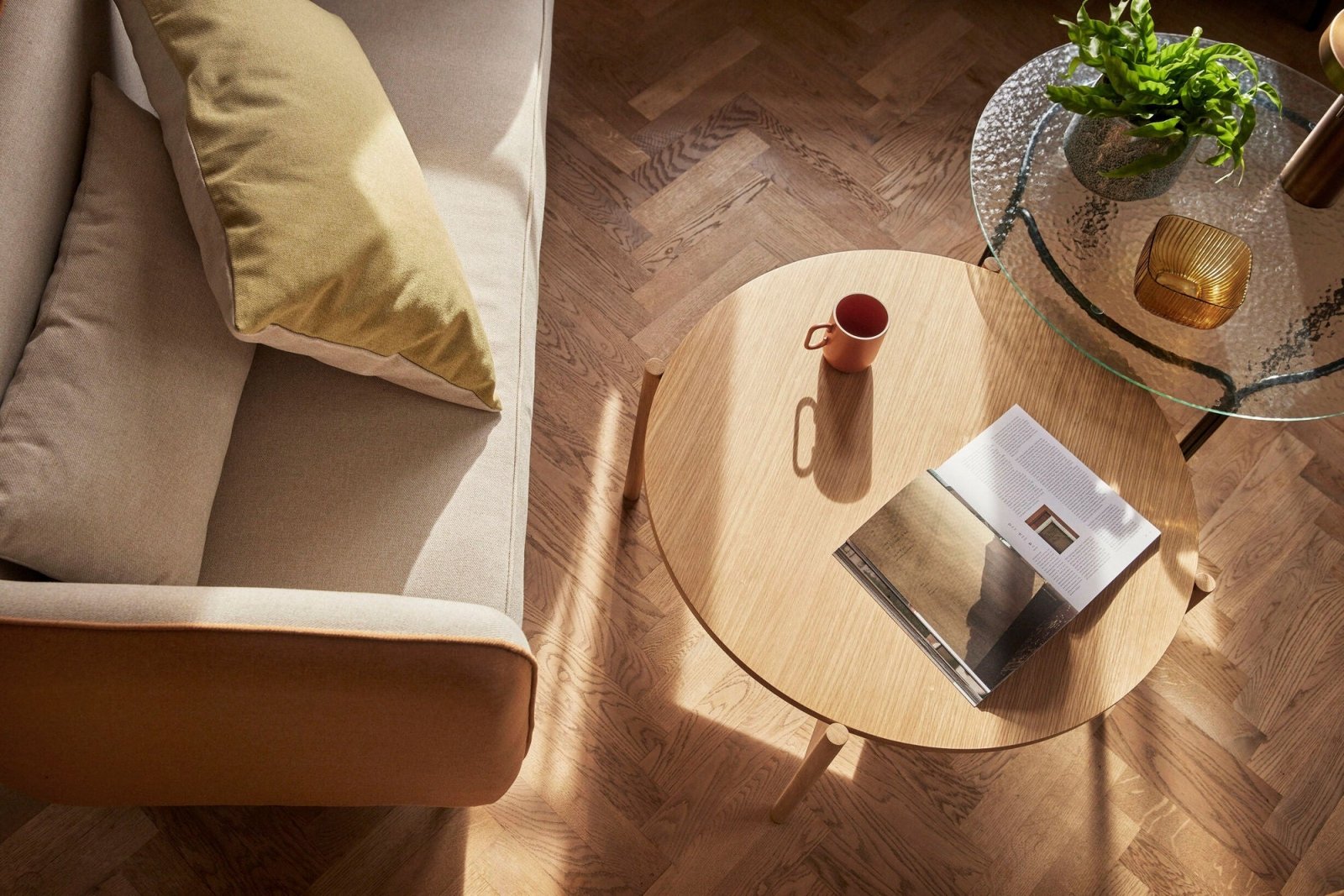 Hübsch Orbit Soffbord Svart - Azalea Home