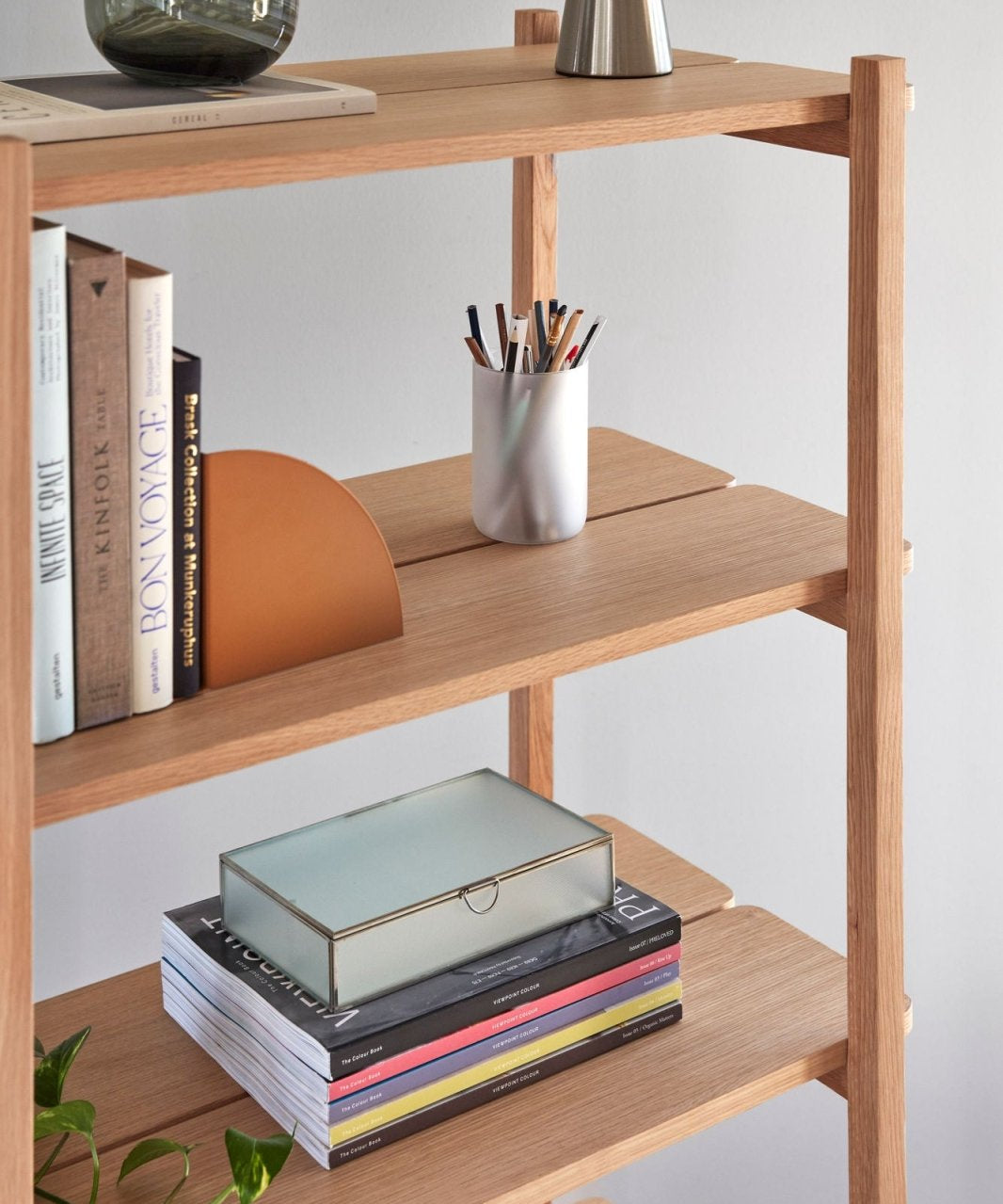 Hübsch Origami Bokstöd, Orange - Azalea Home