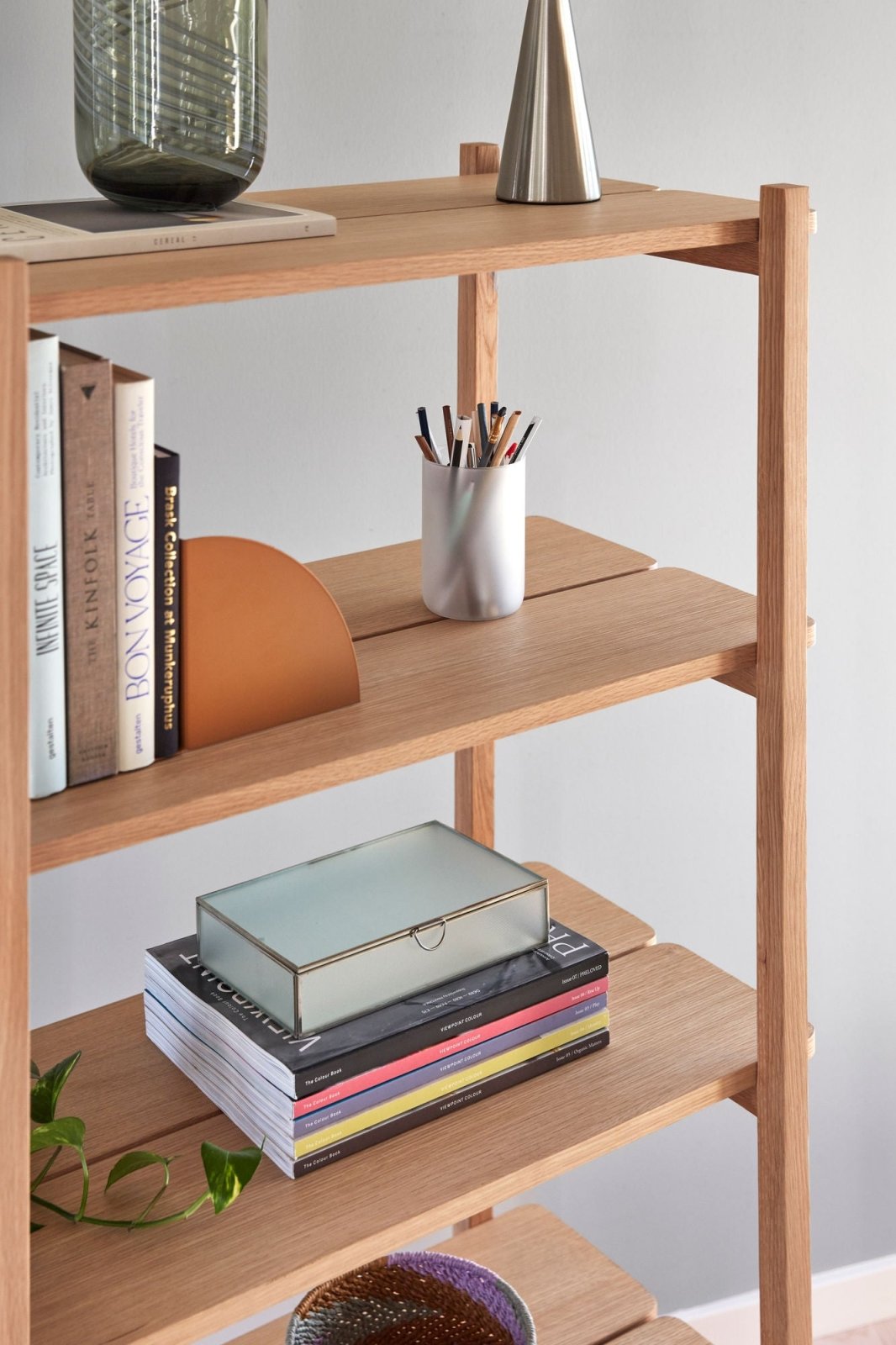 Hübsch Origami Bokstöd, Orange - Azalea Home