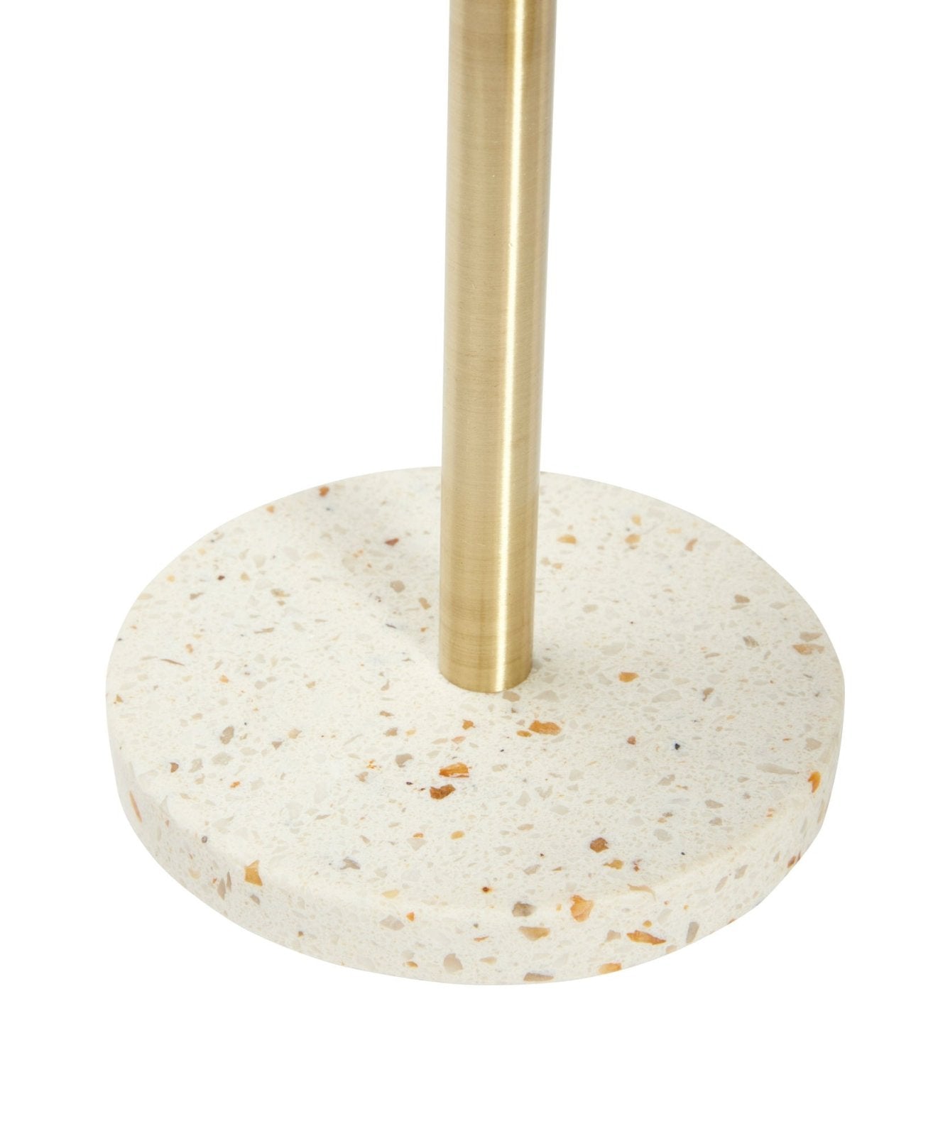 Hübsch Pamper Bordsspegel, Mässing/Terrazzo - Azalea Home