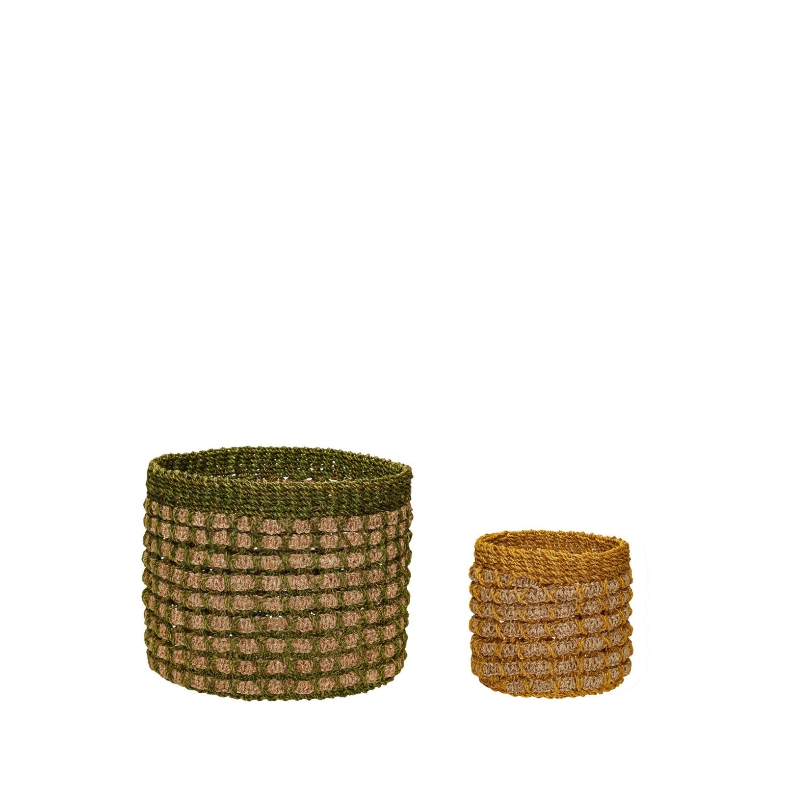 Hübsch Pine Korgar 2 - Pack - Azalea Home