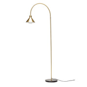 Hübsch Pipe Golvlampa, Mässing - Azalea Home