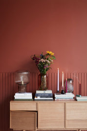 Hübsch Pirum Bordslampa, Brun - Azalea Home