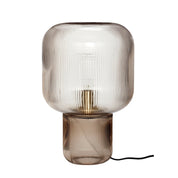 Hübsch Pirum Bordslampa, Brun - Azalea Home