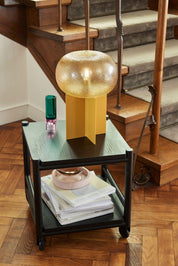 Hübsch Podium Bordslampa Bärnsten - Azalea Home