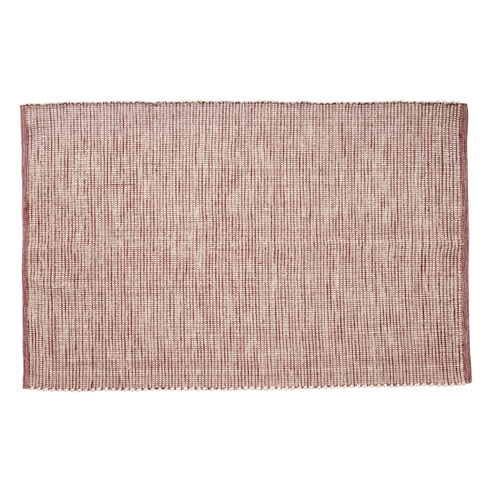 Hübsch Poppy Matta 120x180, Burgundy - Azalea Home