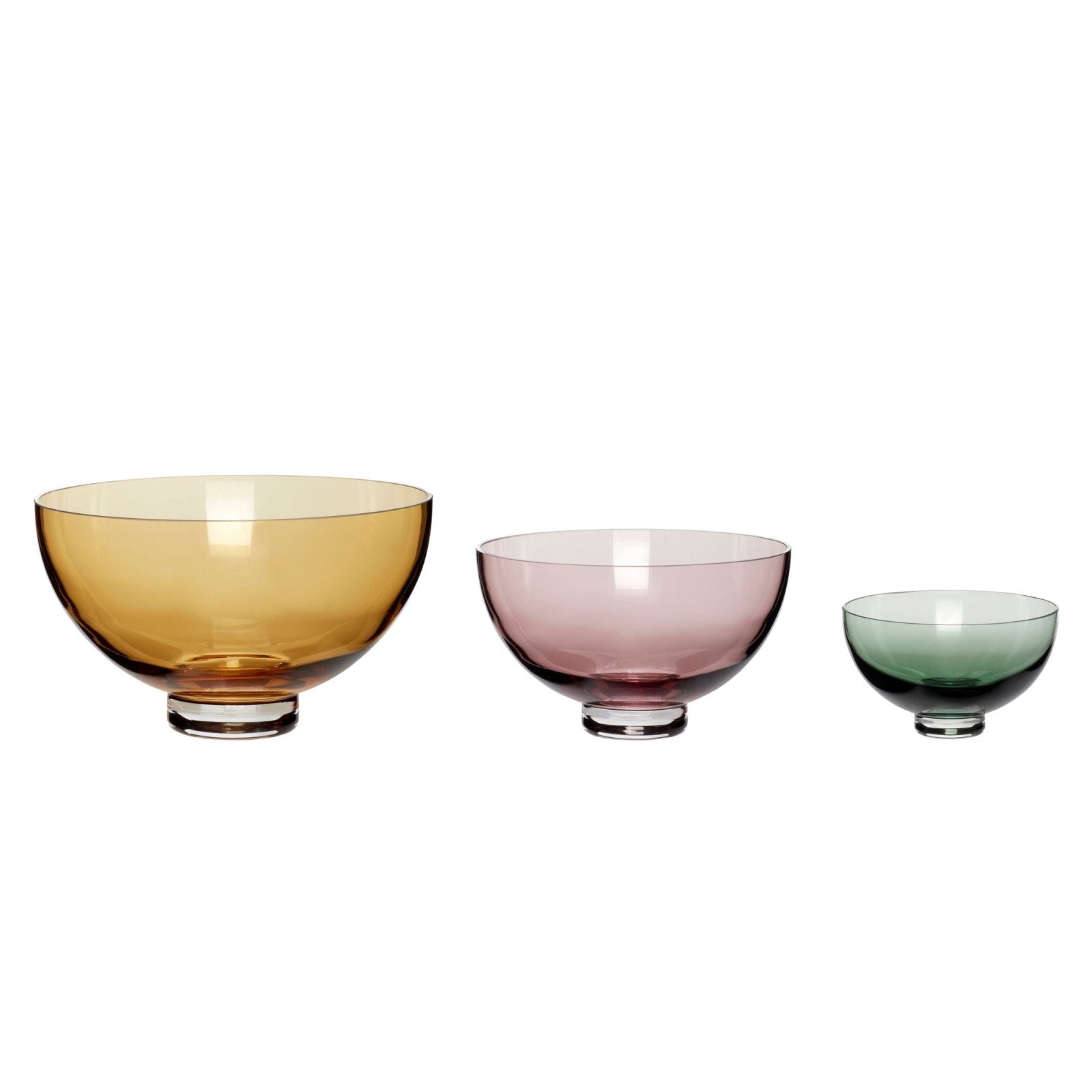 Hübsch Radiant Skålar, 3 - Pack - Azalea Home