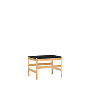 Hübsch Raw Sidobord, Svart / Natur - Azalea Home