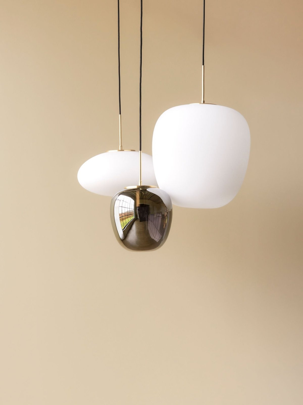 Hübsch Reflect Taklampa, Ø25cm - Azalea Home