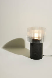 Hübsch Revolve Bordslampa, Svart - Azalea Home