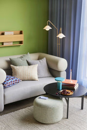 Hübsch Rhythmic Kudde, Beige/Orange - Azalea Home