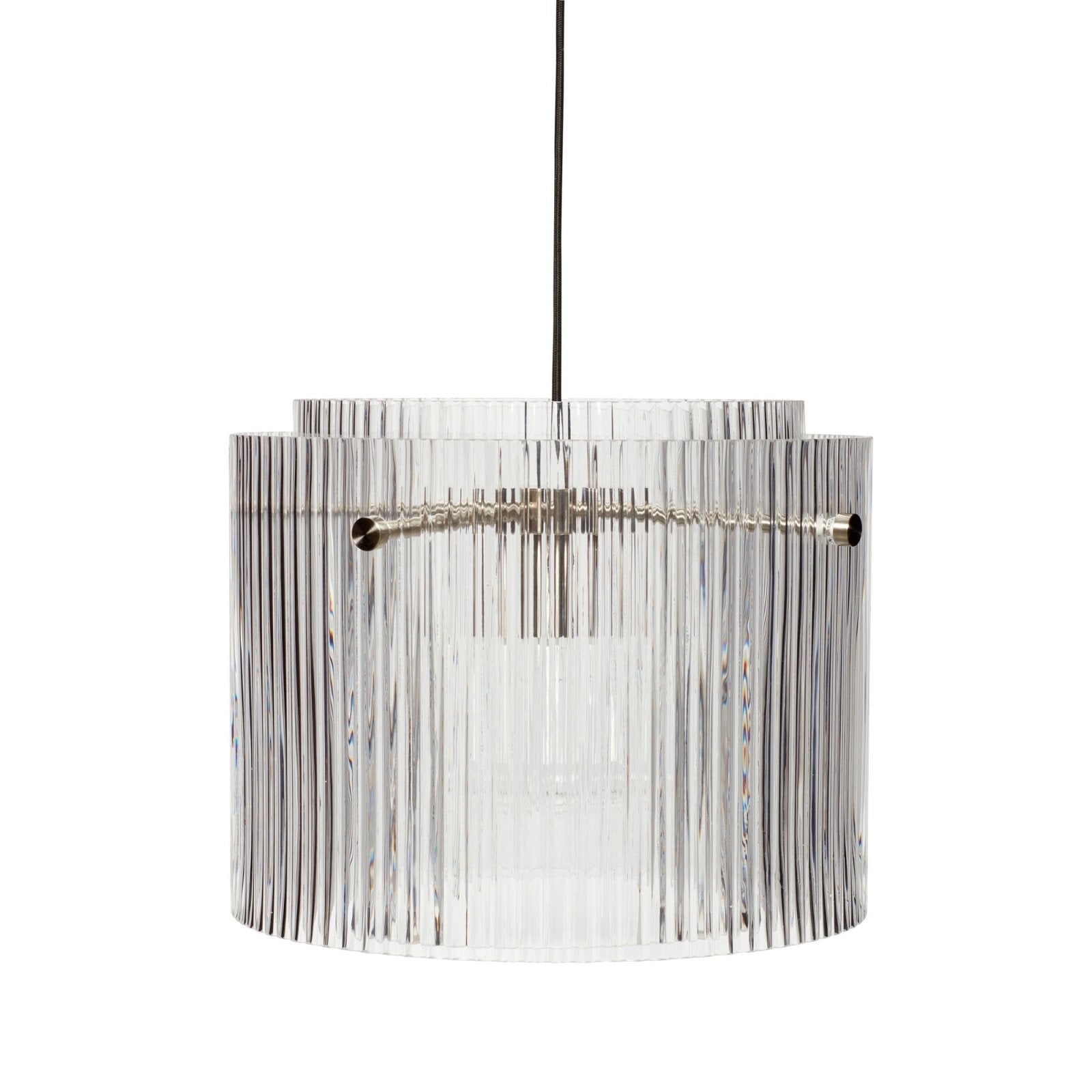 Hübsch Ripple Pendellampa Large Klar - Azalea Home