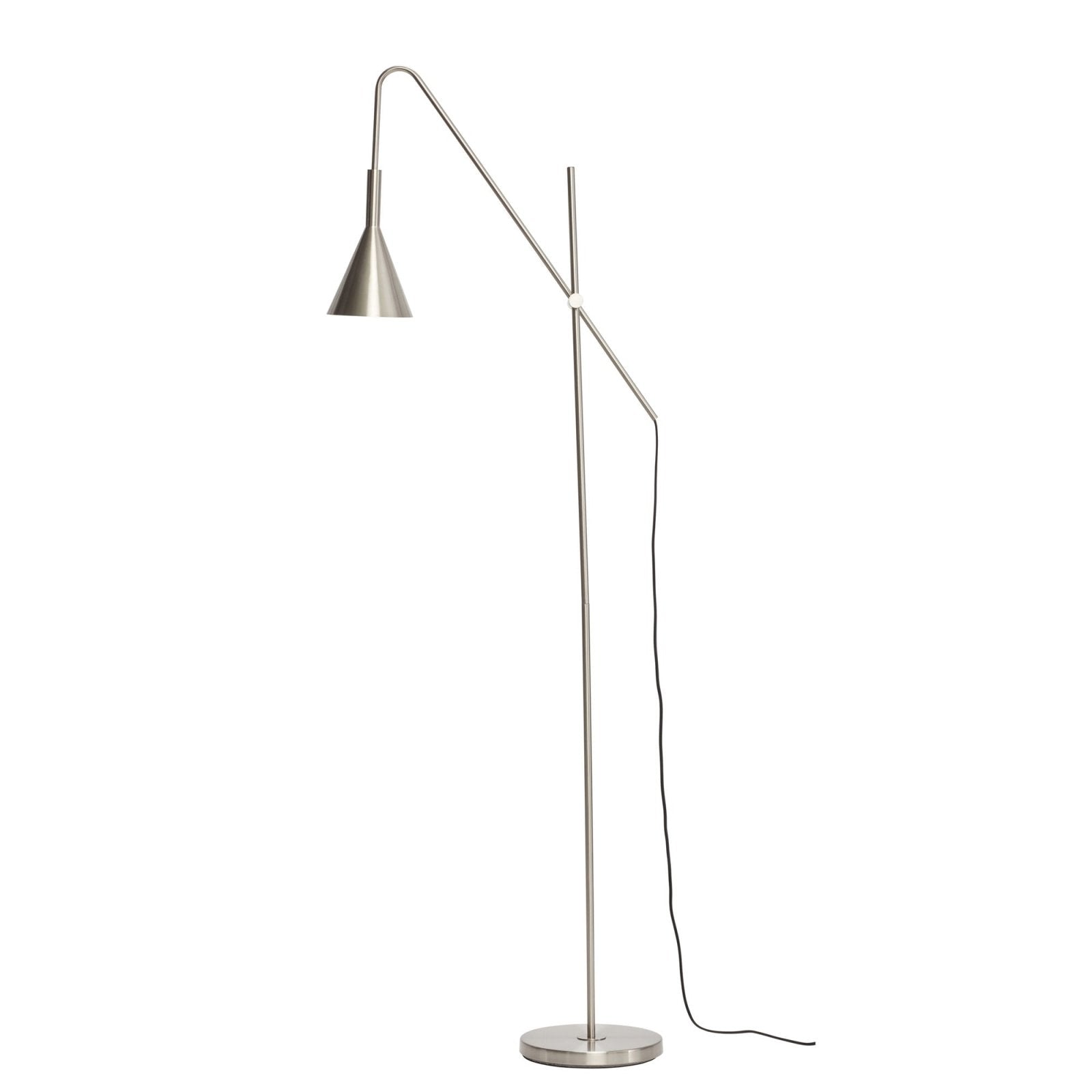 Hübsch Rope Golvlampa, Nickel - Azalea Home