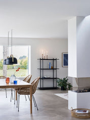 Hübsch Sculpt Bokstöd Blå/Klar - Azalea Home