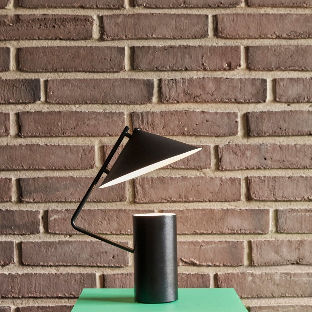 Hübsch Sen Bordslampa, Svart - Azalea Home