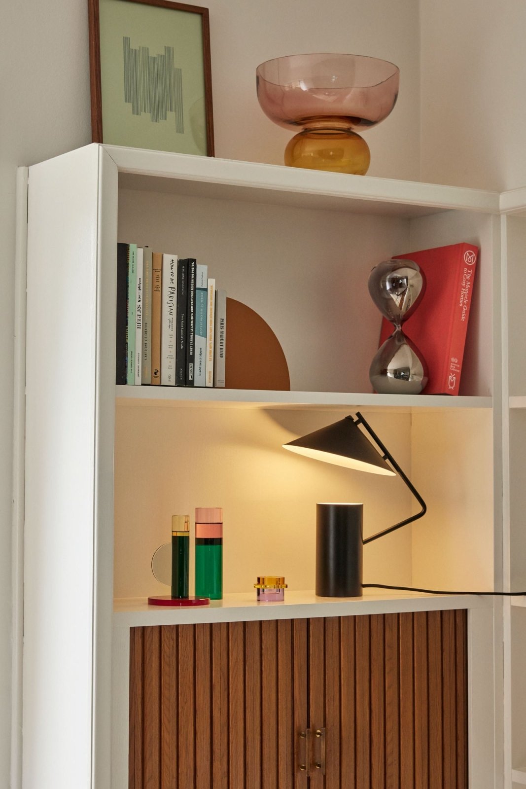 Hübsch Sen Bordslampa, Svart - Azalea Home