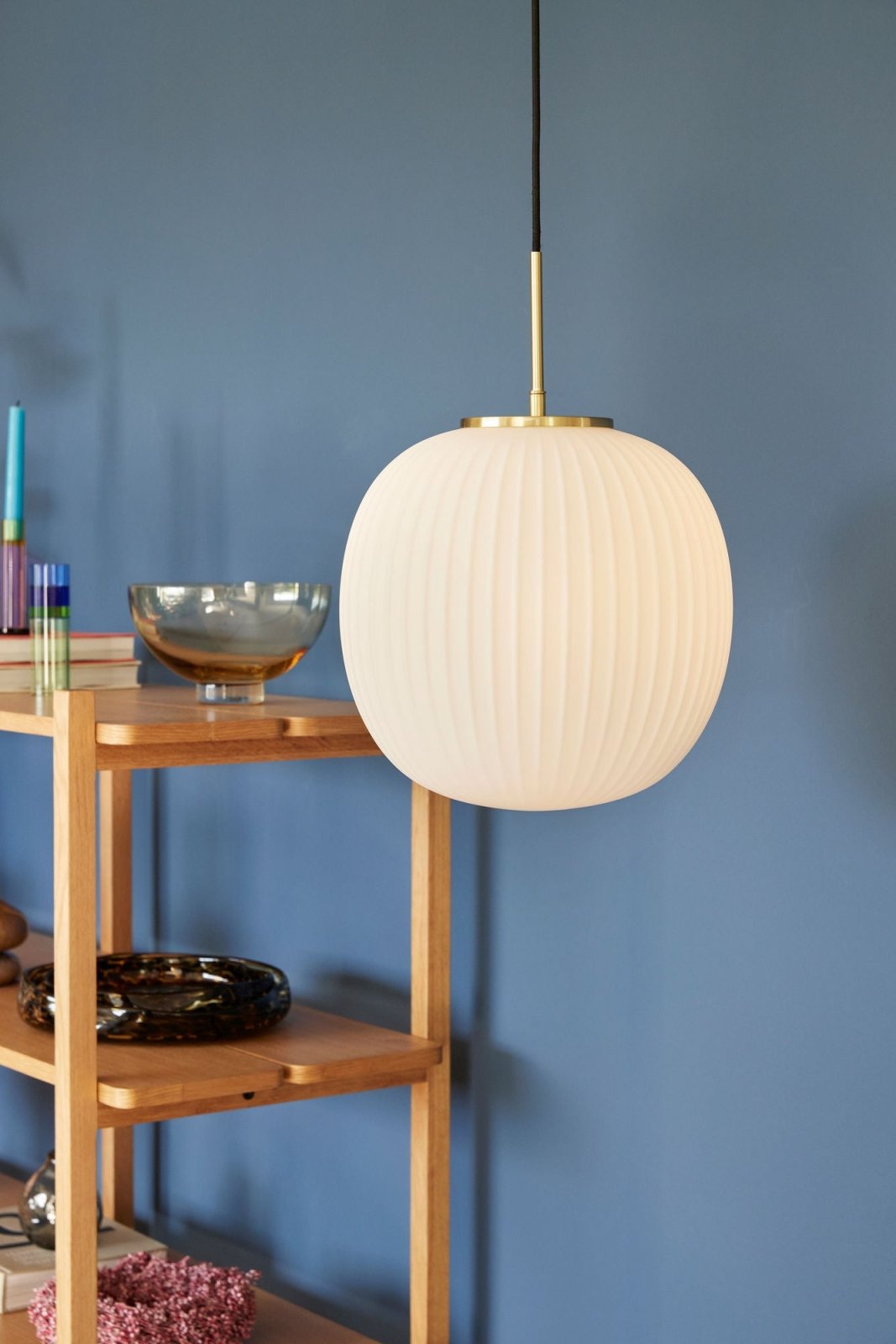 Hübsch Serene Pendel Ø32, Vit - Azalea Home