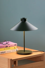 Hübsch Shape Bordslampa, Grön - Azalea Home