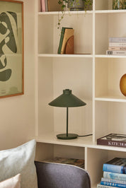 Hübsch Shape Bordslampa, Grön - Azalea Home