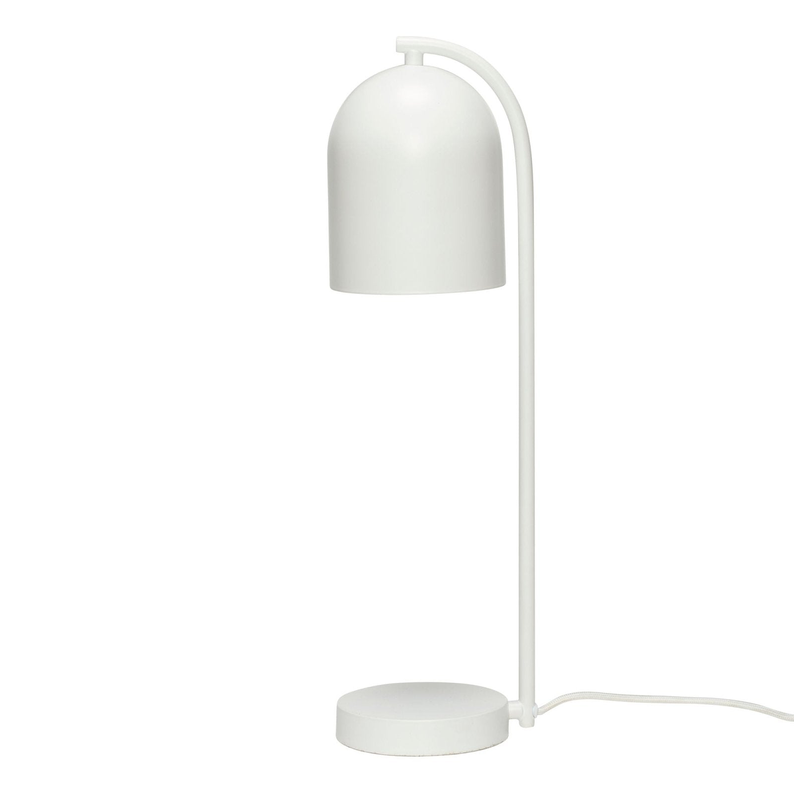 Hübsch Shy Bordslampa, Vit - Azalea Home